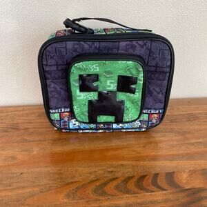 Minecraft Creeper Soft Insulated Lunch box - Bag